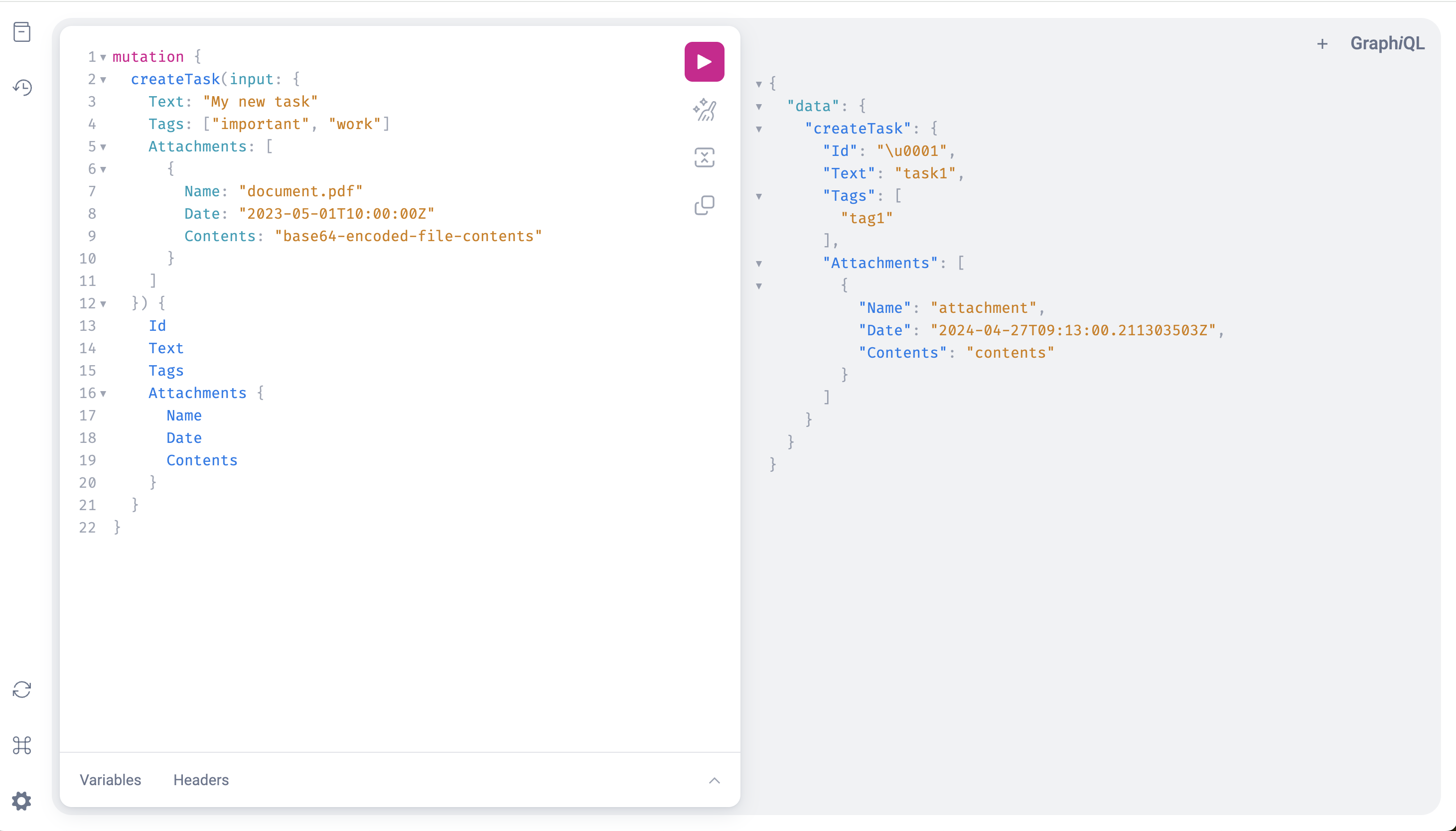 GraphQL Playground